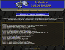 Tablet Screenshot of pokemon.legends-station.com