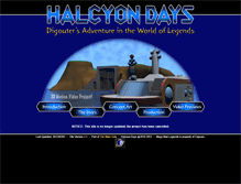 Tablet Screenshot of halcyon.legends-station.com